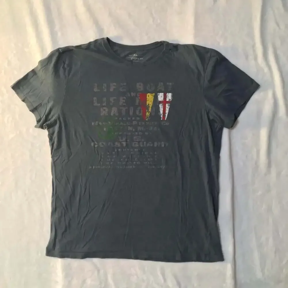 Banana Republic Life Boat and Life Ration Graphic Tee